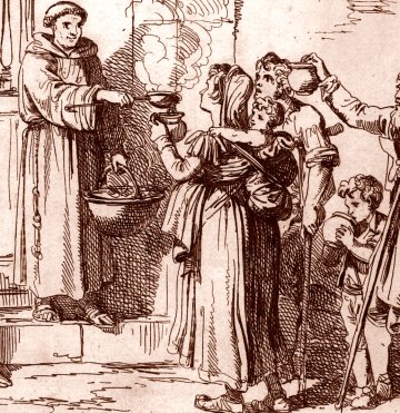 Incisione di Bartolomeo Pinelli, 1809.